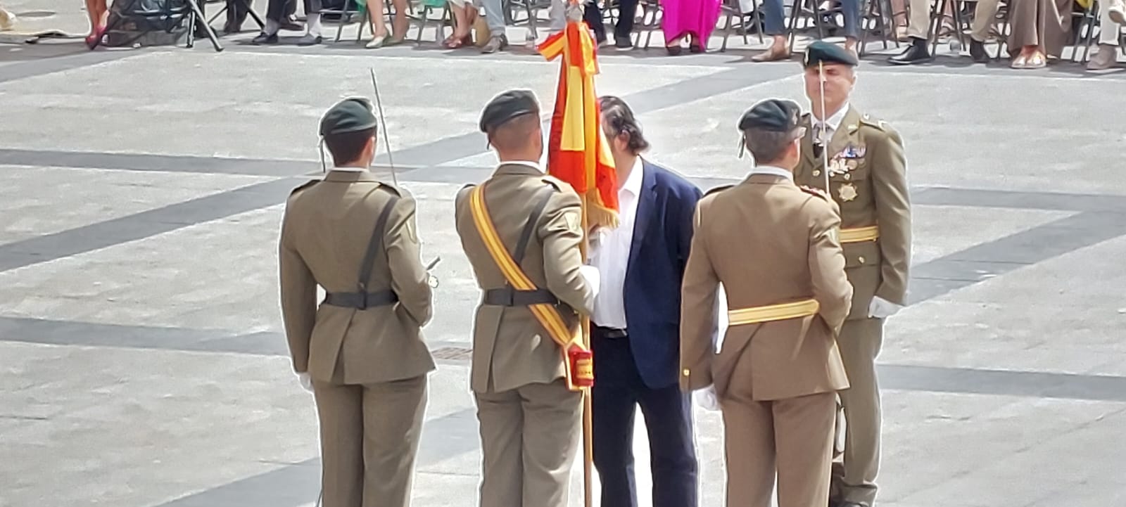 Jura de Bandera Civil en Huesca. Foto Javier García Antón