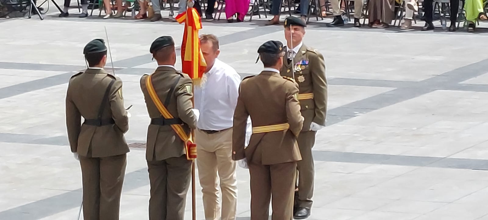 Jura de Bandera Civil en Huesca. Foto Javier García Antón