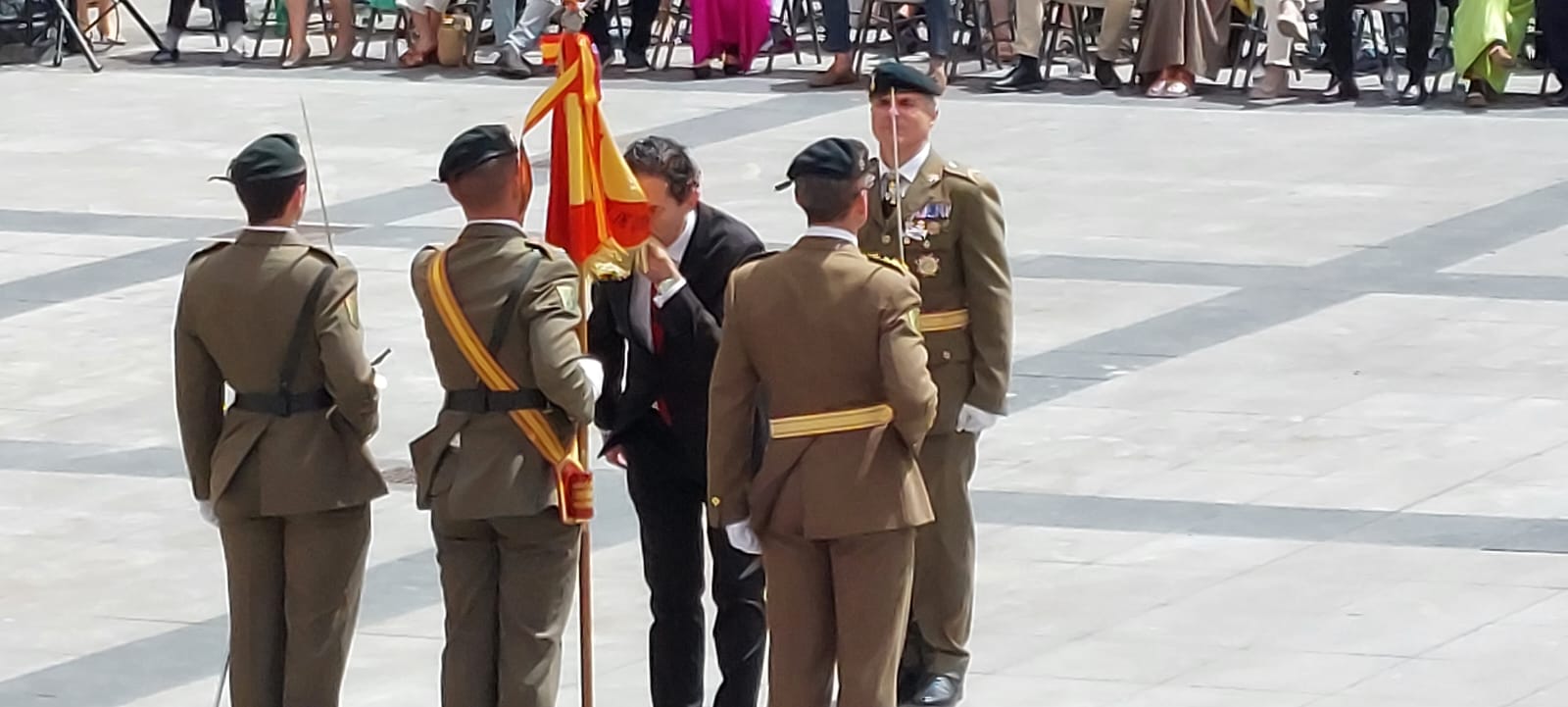 Jura de Bandera Civil en Huesca. Foto Javier García Antón