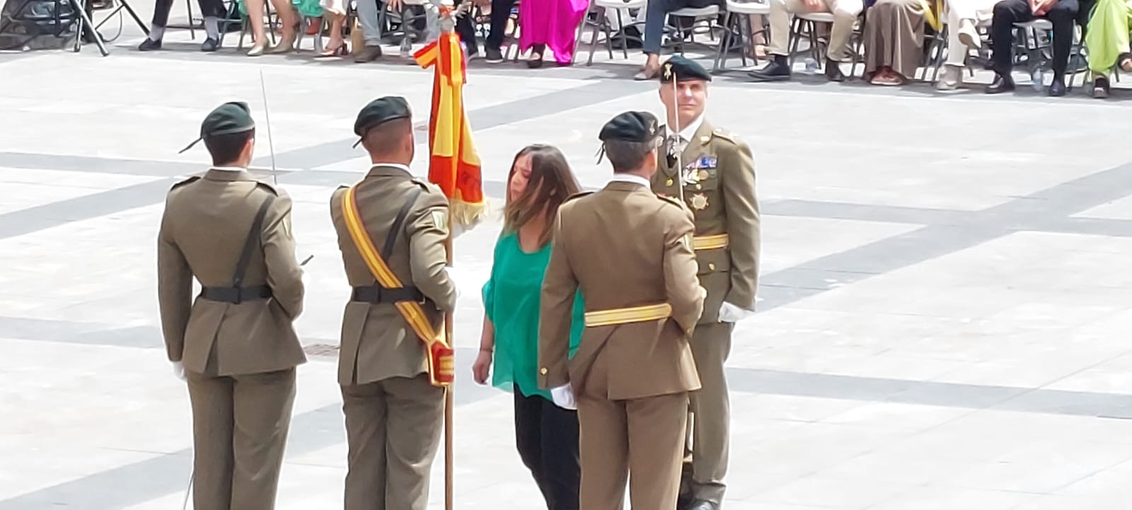 Jura de Bandera Civil en Huesca. Foto Javier García Antón