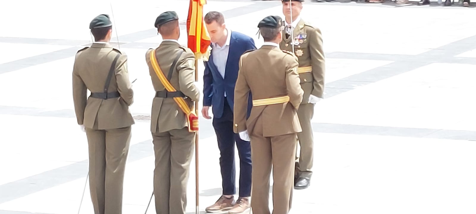 Jura de Bandera Civil en Huesca. Foto Javier García Antón