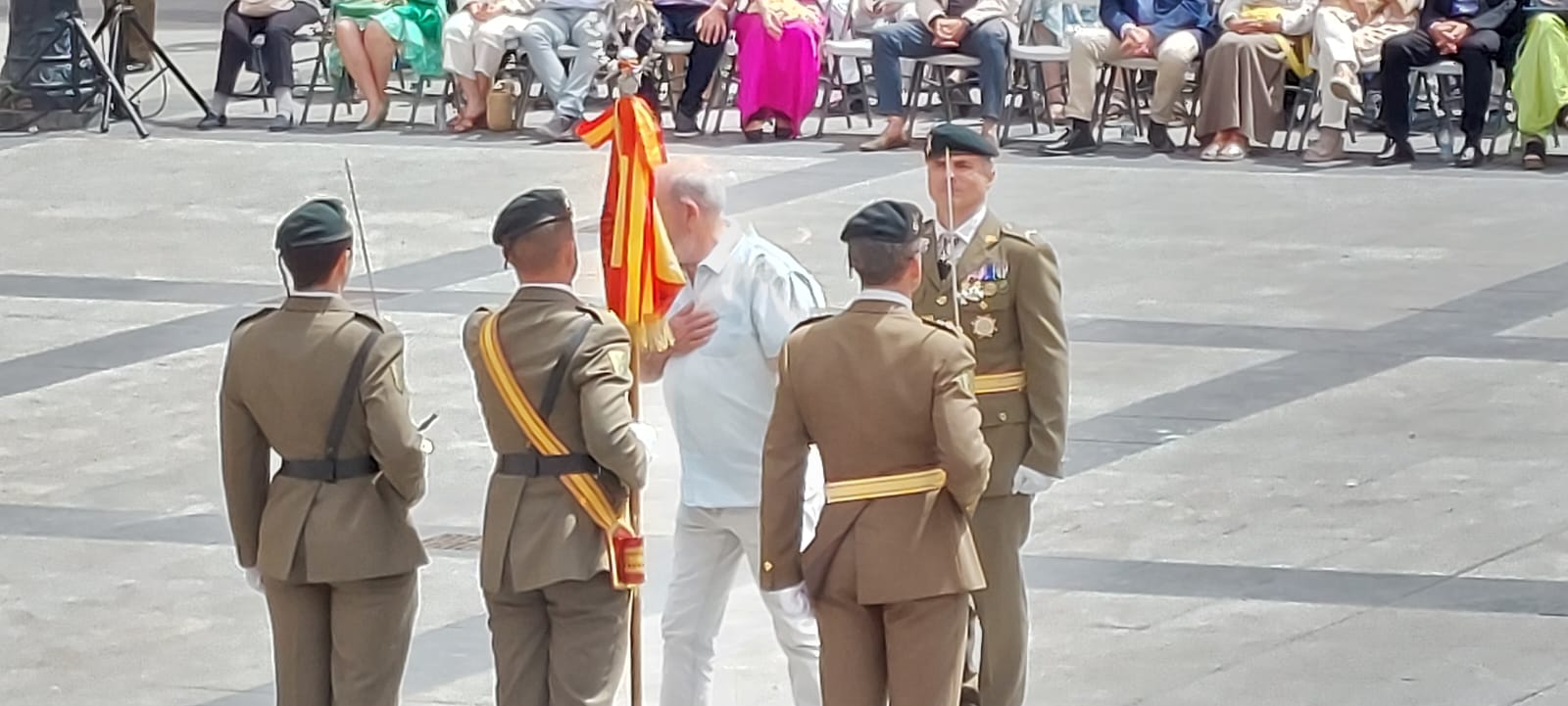 Jura de Bandera Civil en Huesca. Foto Javier García Antón