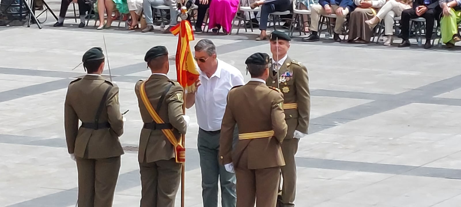 Jura de Bandera Civil en Huesca. Foto Javier García Antón