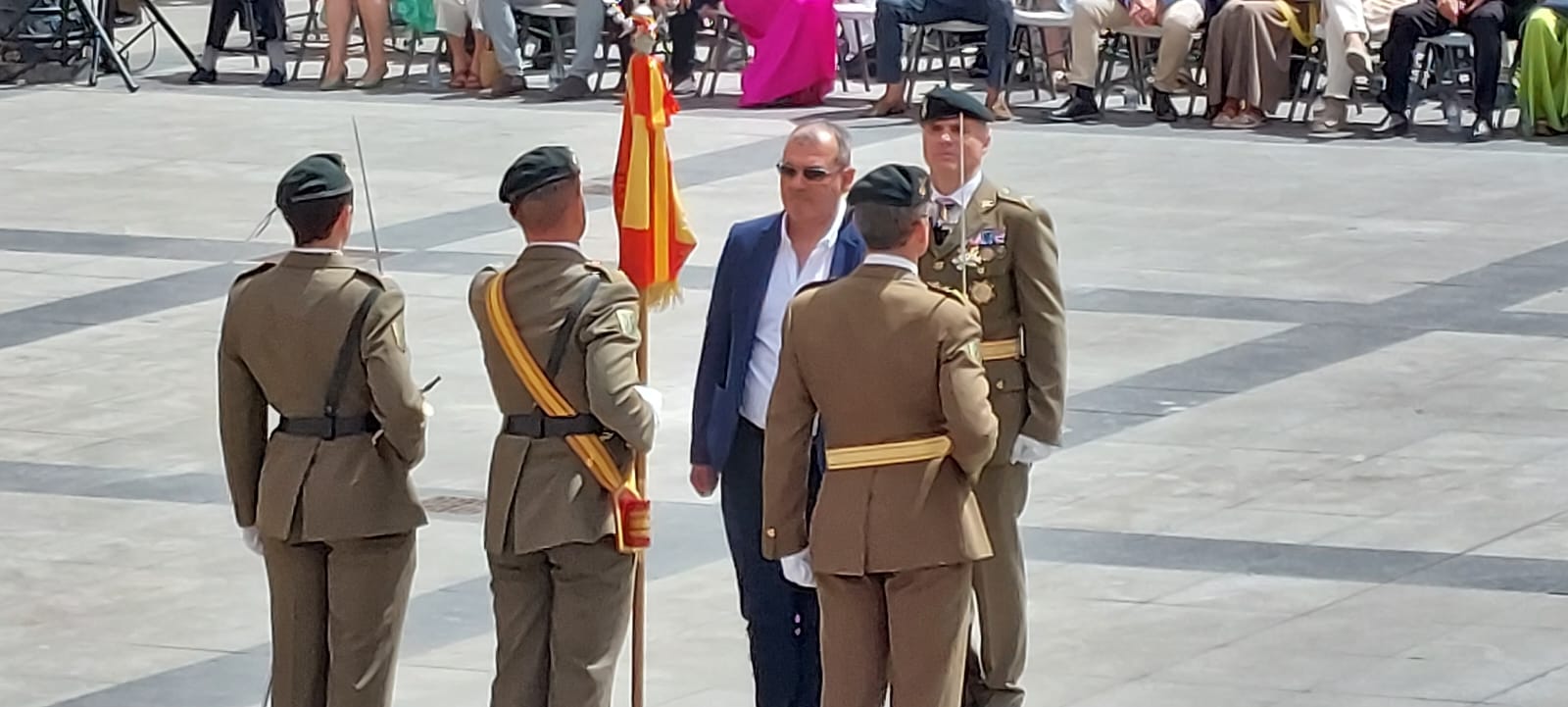 Jura de Bandera Civil en Huesca. Foto Javier García Antón