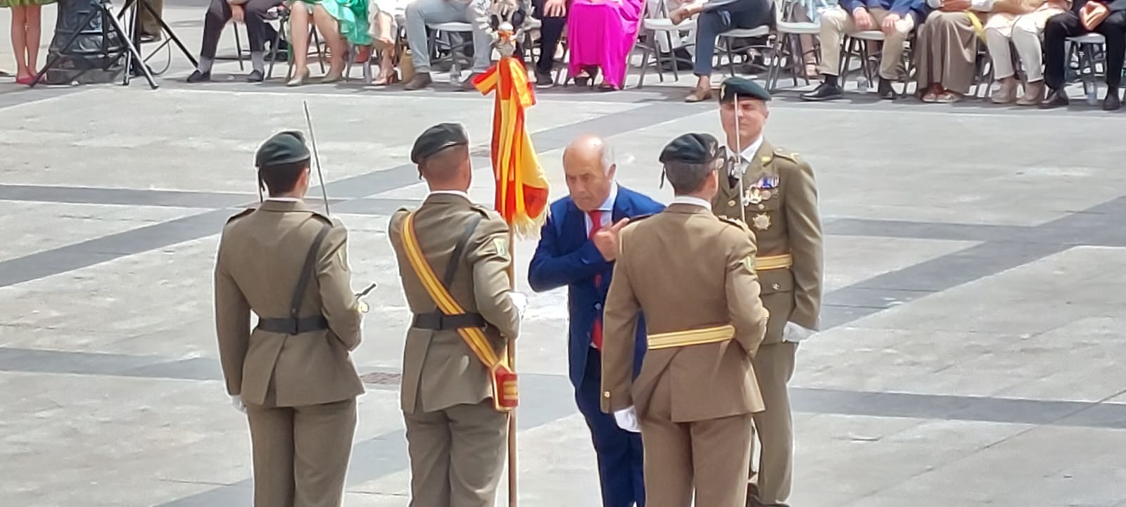 Jura de Bandera Civil en Huesca. Foto Javier García Antón