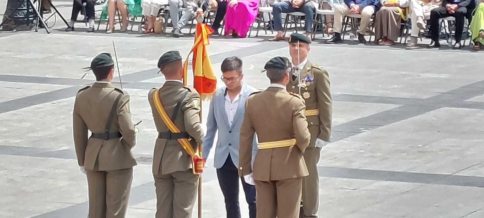 Jura de Bandera Civil en Huesca. Foto Javier García Antón