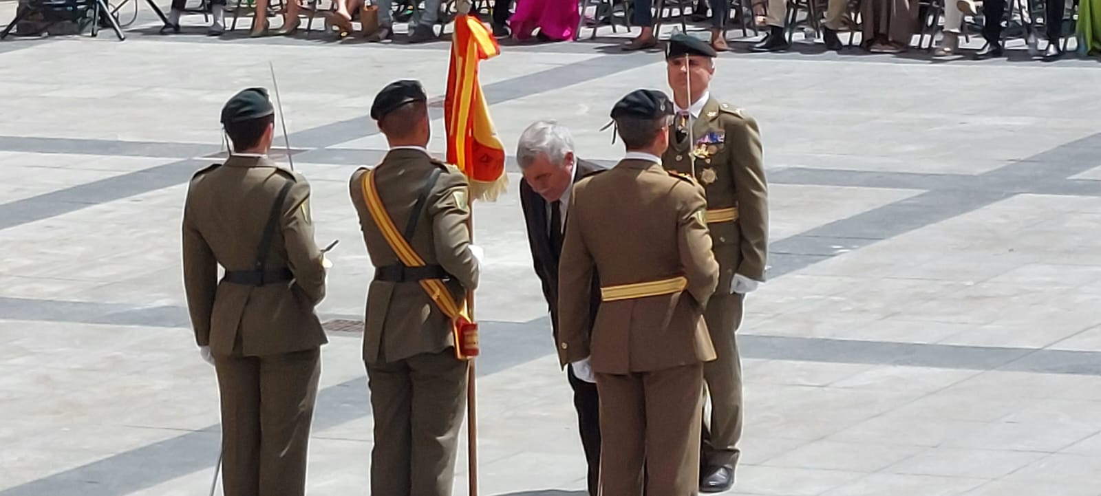 Jura de Bandera Civil en Huesca. Foto Javier García Antón
