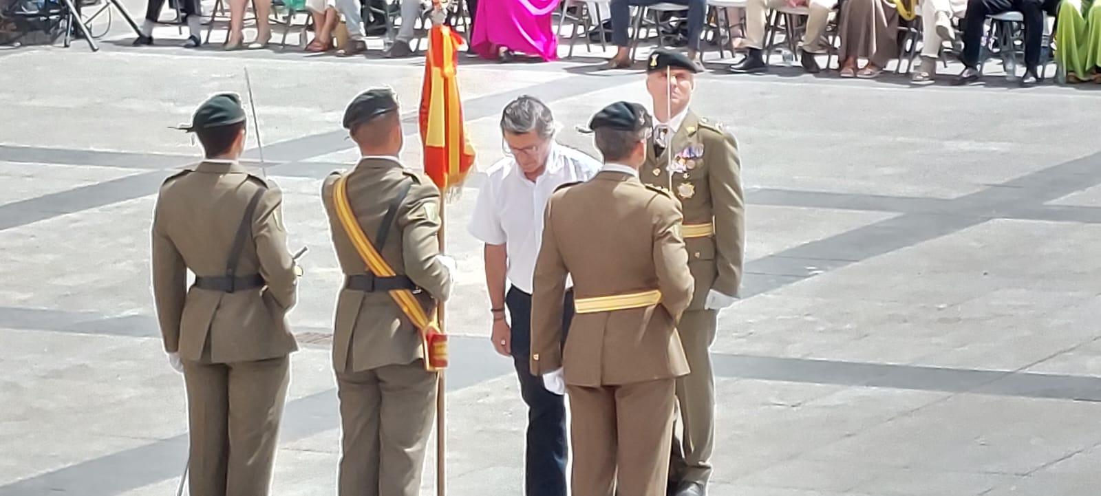 Jura de Bandera Civil en Huesca. Foto Javier García Antón