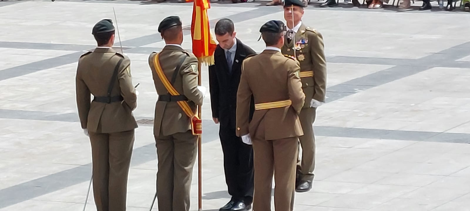 Jura de Bandera Civil en Huesca. Foto Javier García Antón