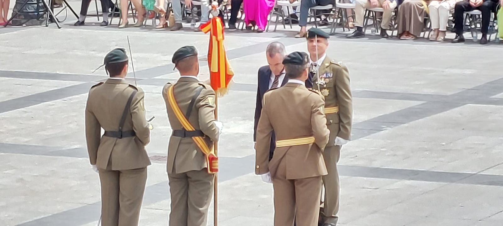 Jura de Bandera Civil en Huesca. Foto Javier García Antón