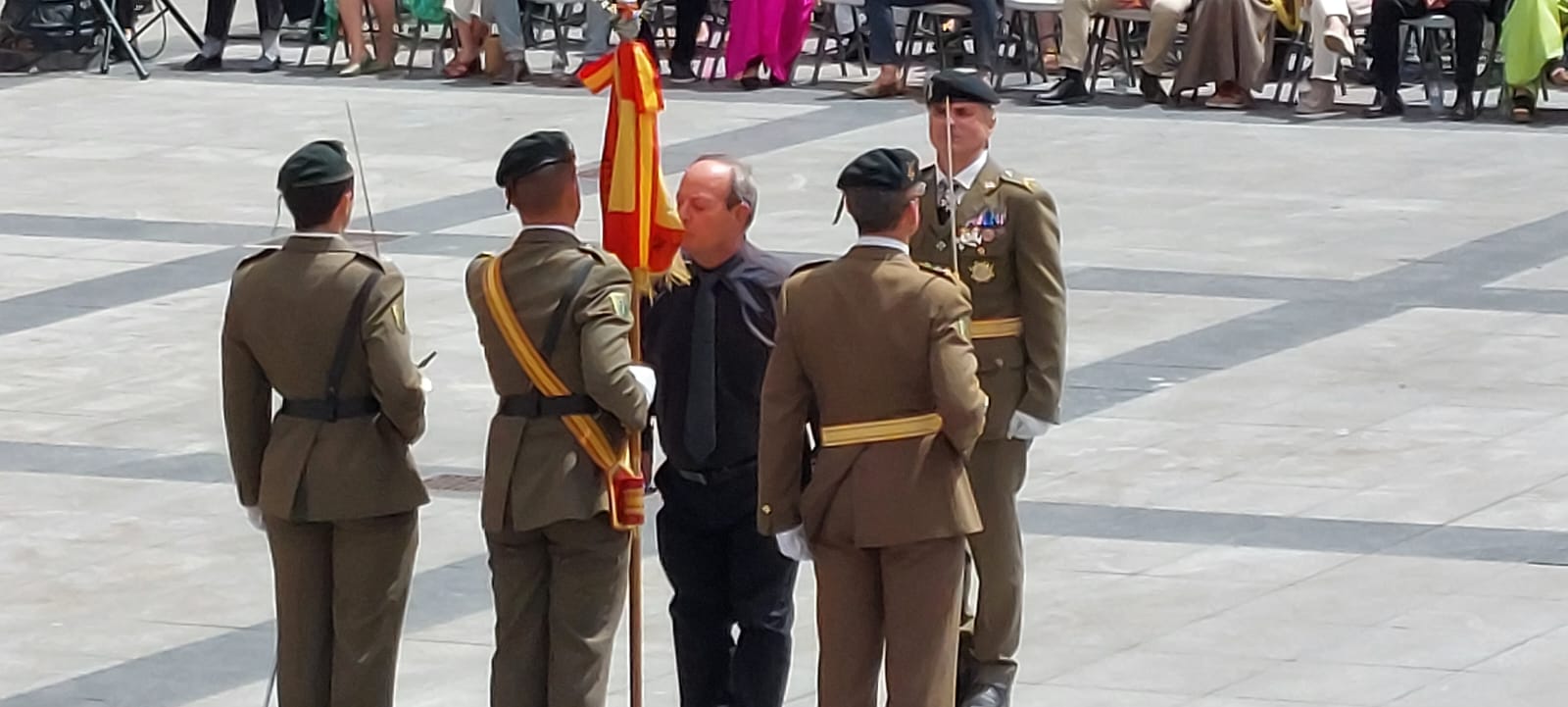 Jura de Bandera Civil en Huesca. Foto Javier García Antón