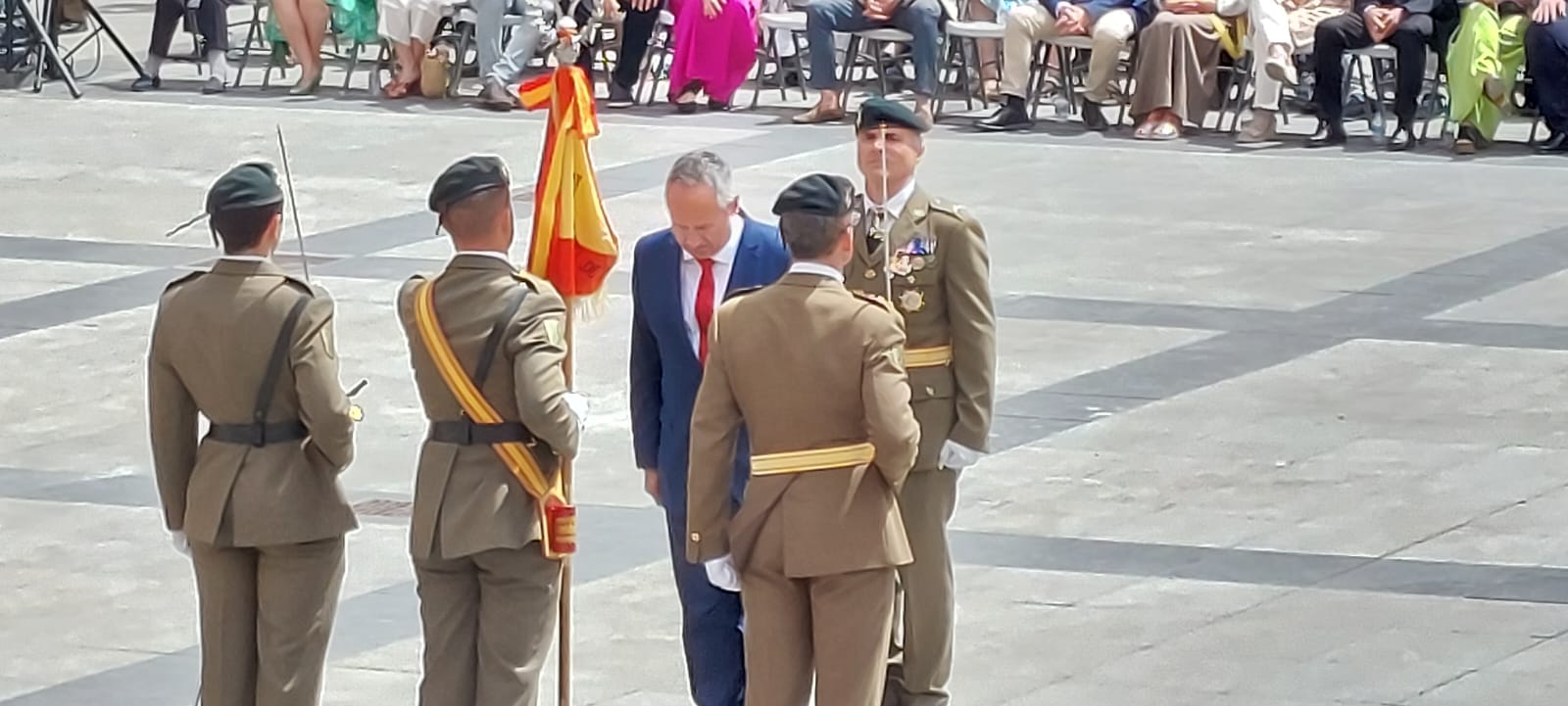 Jura de Bandera Civil en Huesca. Foto Javier García Antón