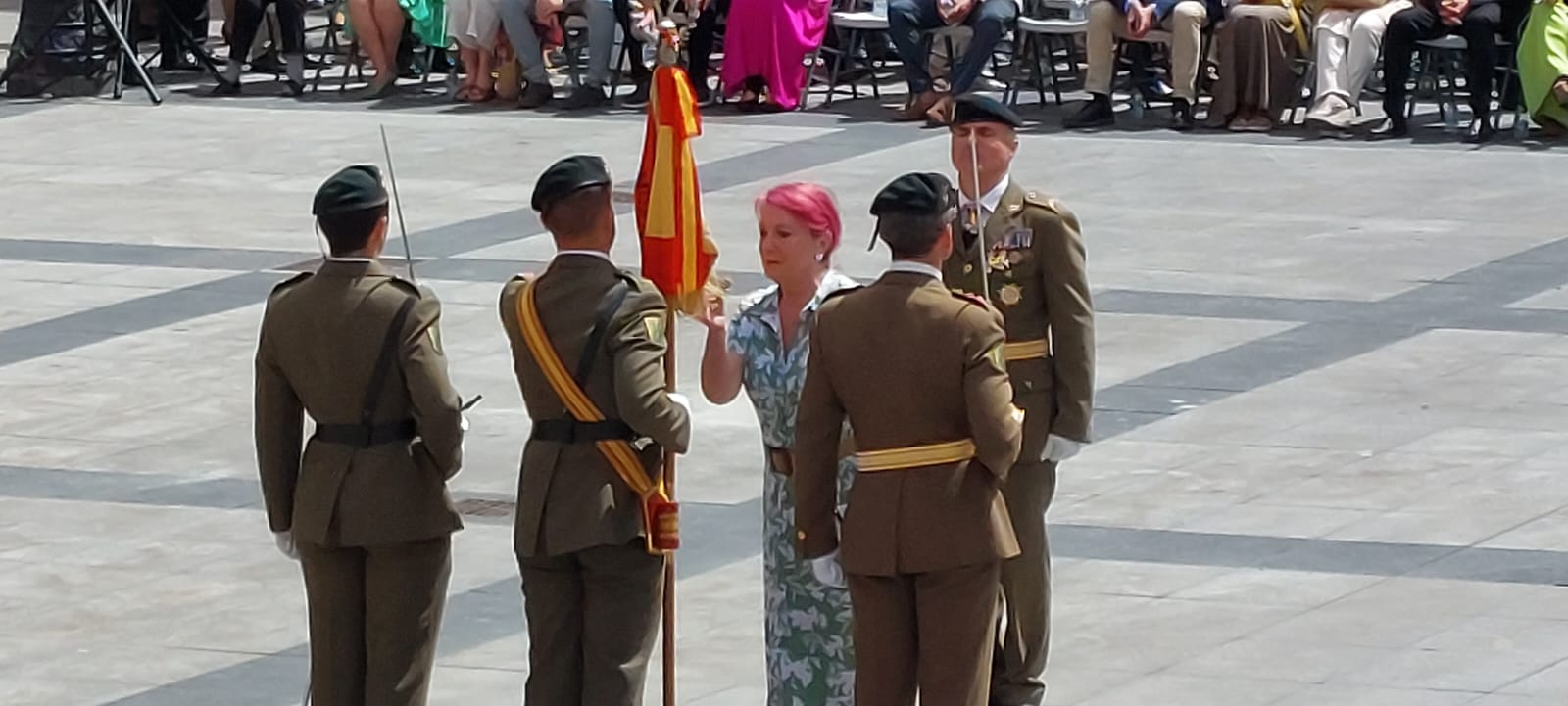 Jura de Bandera Civil en Huesca. Foto Javier García Antón