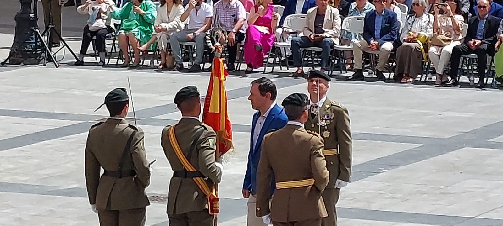 Jura de Bandera Civil en Huesca. Foto Javier García Antón