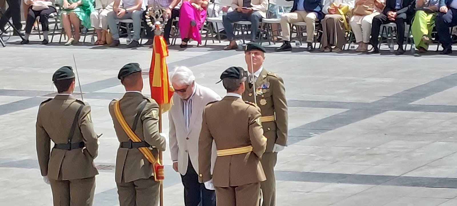 Jura de Bandera Civil en Huesca. Foto Javier García Antón