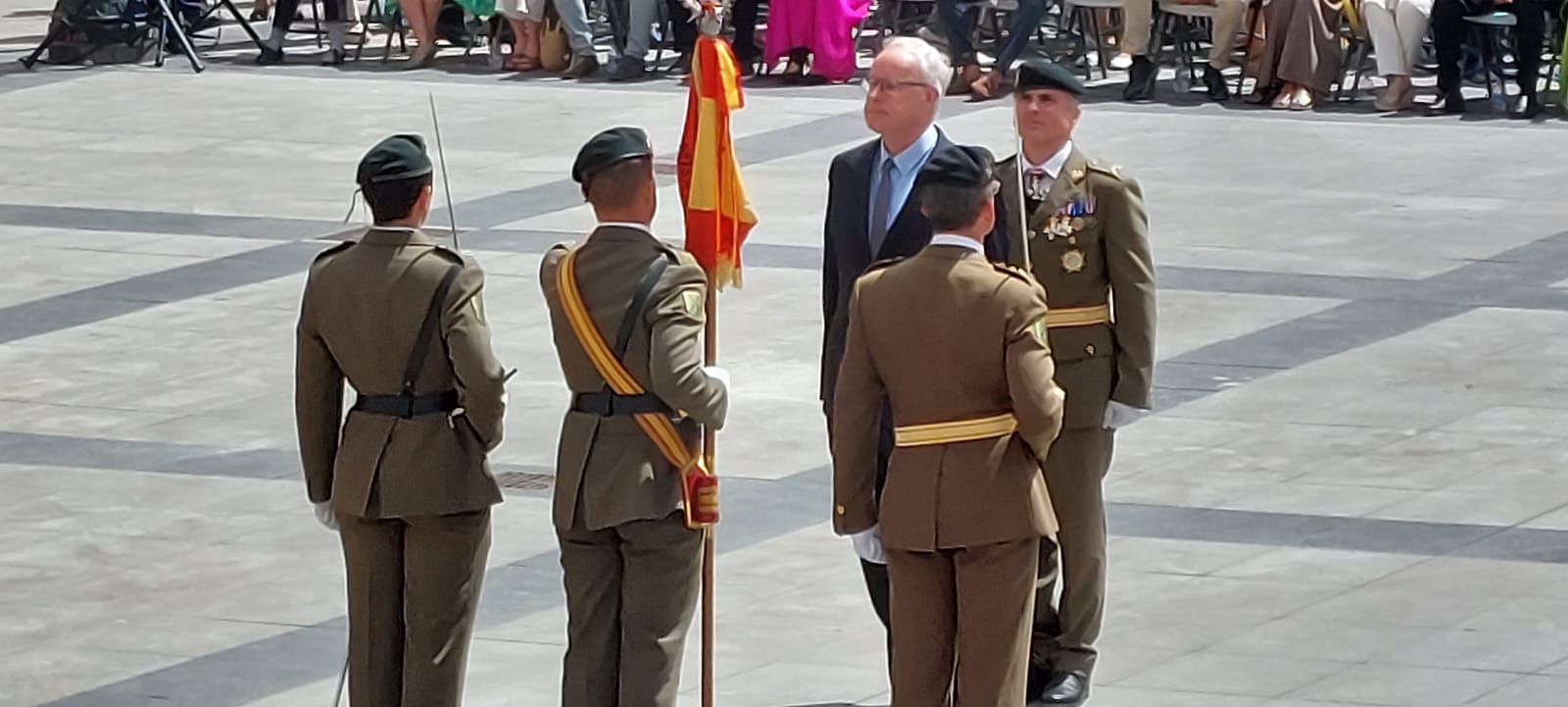 Jura de Bandera Civil en Huesca. Foto Javier García Antón