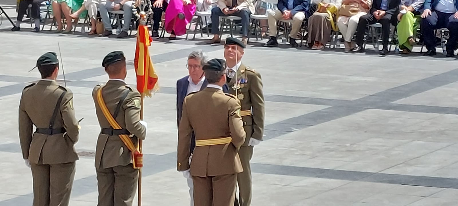 Jura de Bandera Civil en Huesca. Foto Javier García Antón