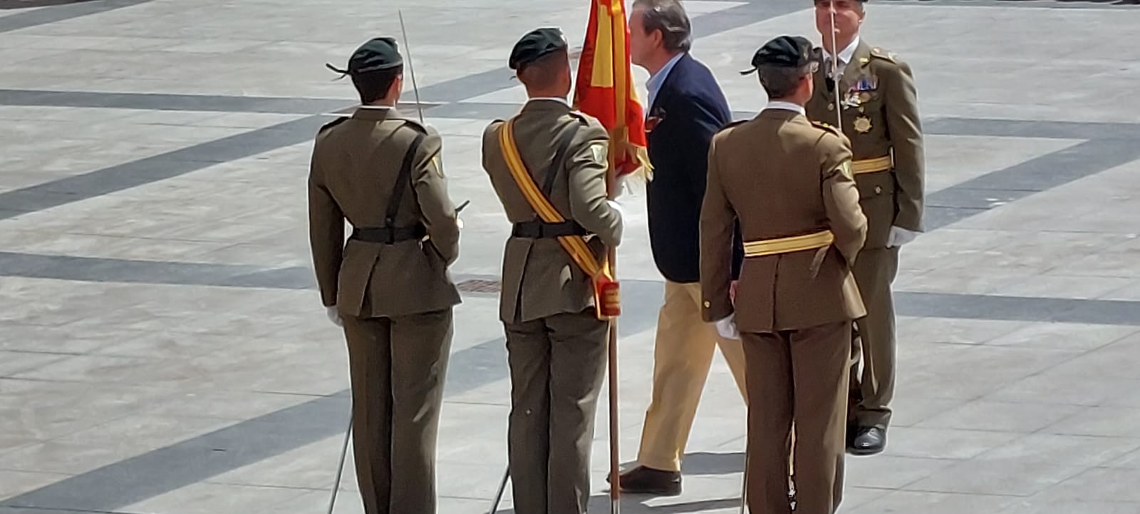 Jura de Bandera Civil en Huesca. Foto Javier García Antón