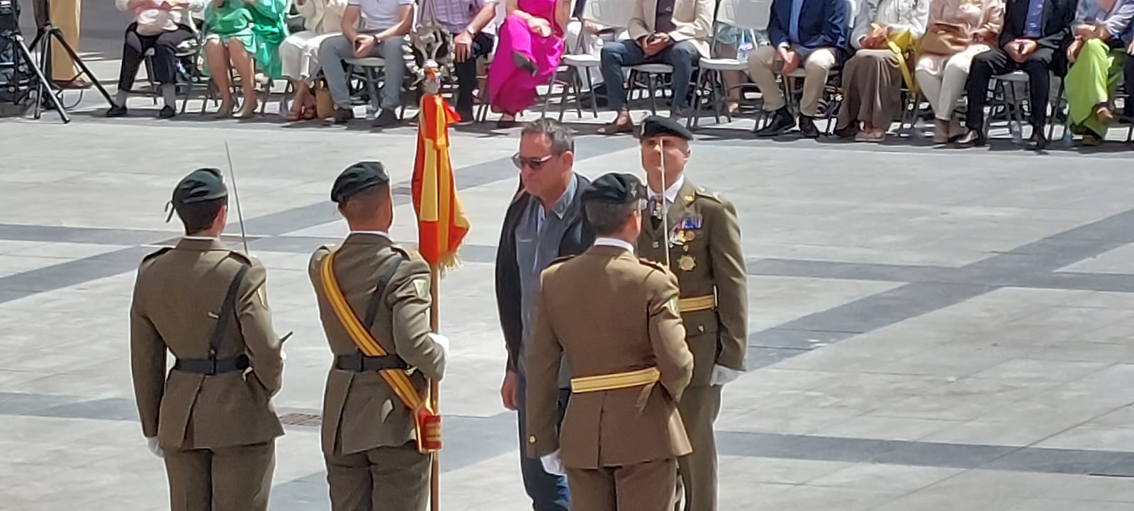 Jura de Bandera Civil en Huesca. Foto Javier García Antón