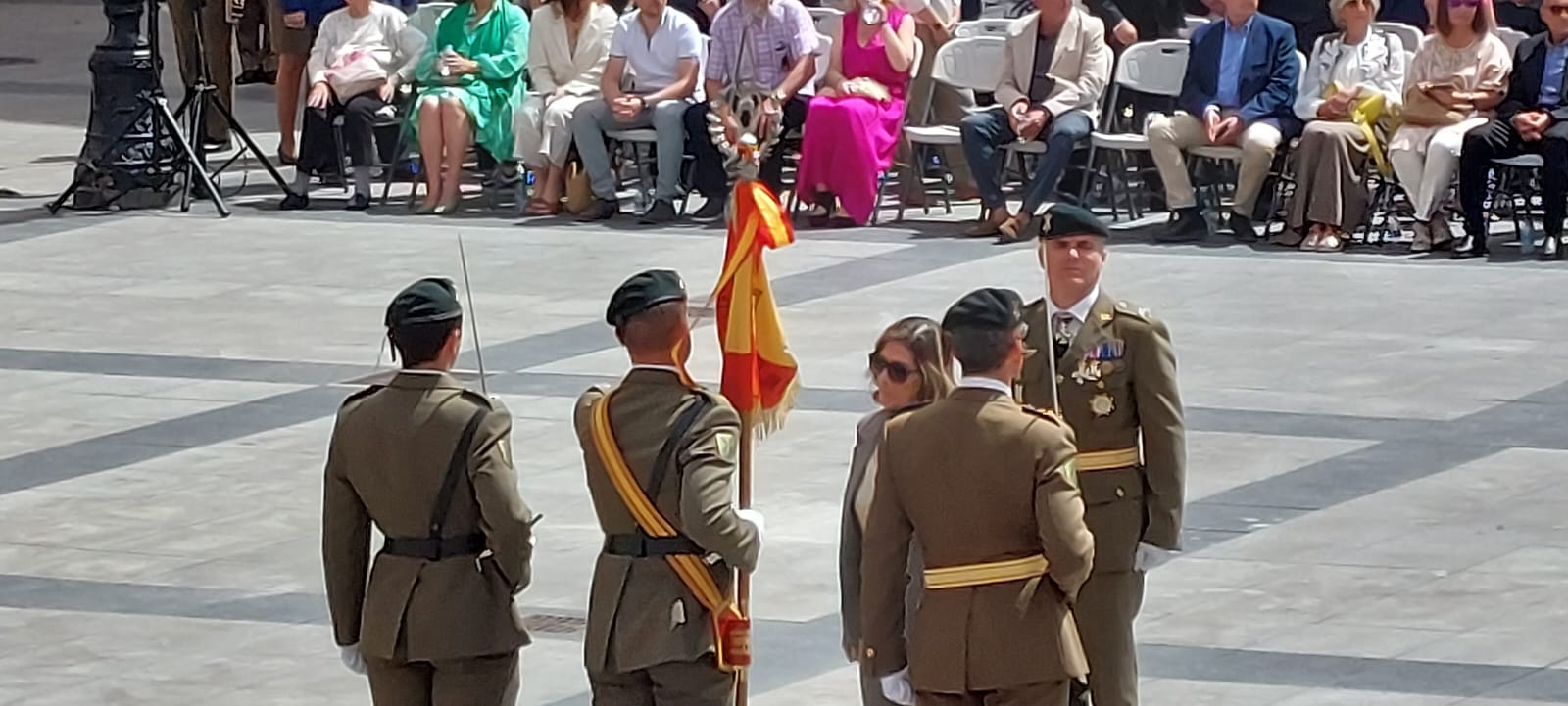 Jura de Bandera Civil en Huesca. Foto Javier García Antón