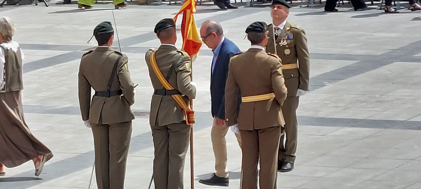 Jura de Bandera Civil en Huesca. Foto Javier García Antón