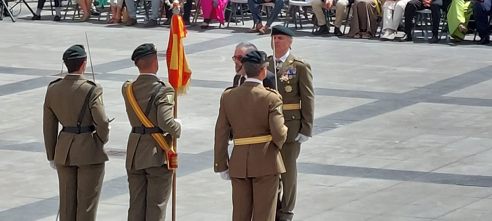 Jura de Bandera Civil en Huesca. Foto Javier García Antón