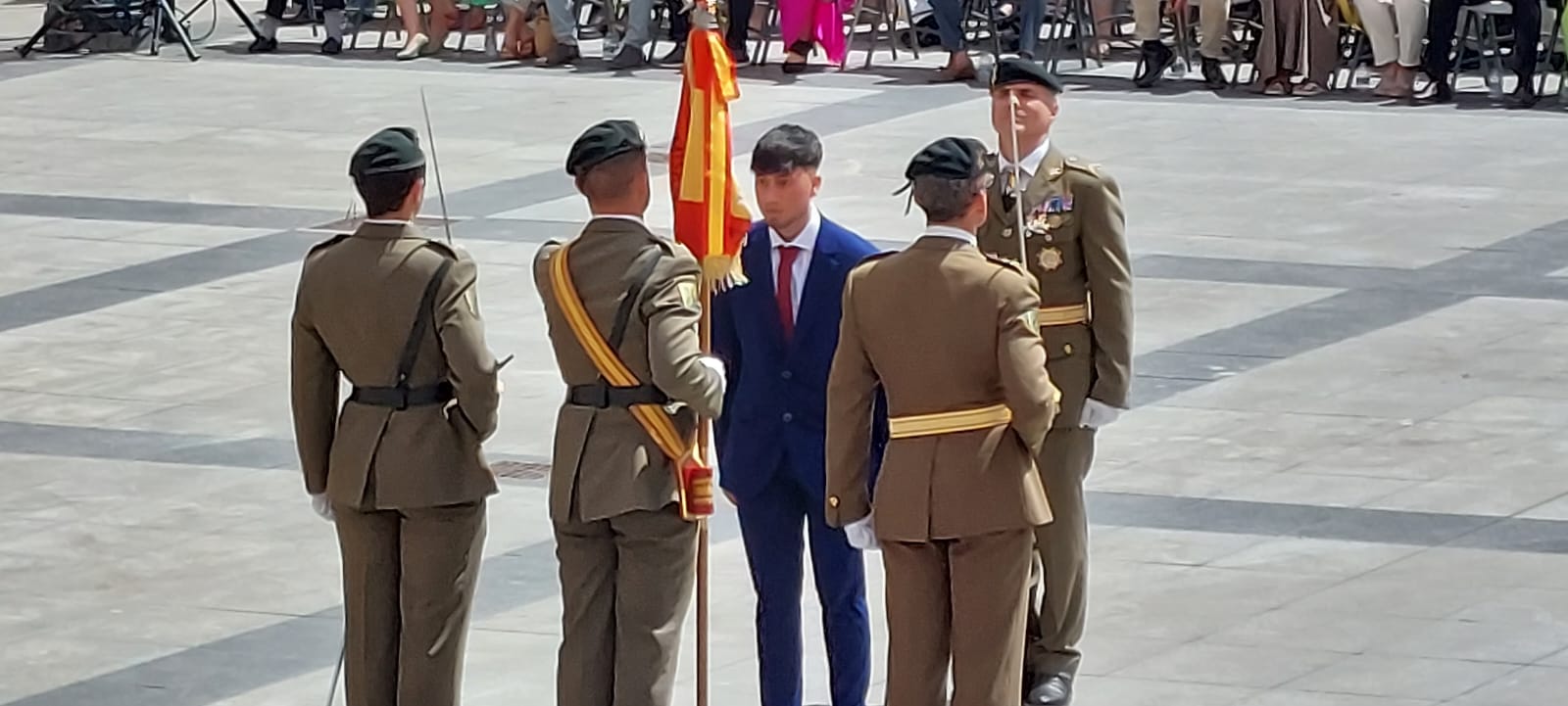 Jura de Bandera Civil en Huesca. Foto Javier García Antón