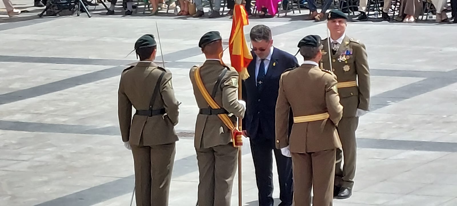 Jura de Bandera Civil en Huesca. Foto Javier García Antón