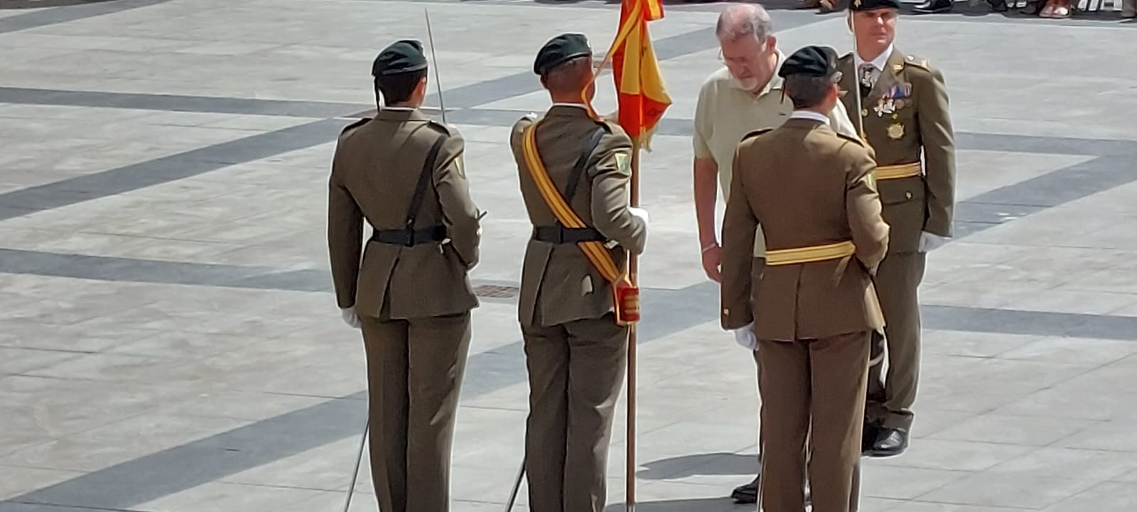 Jura de Bandera Civil en Huesca. Foto Javier García Antón