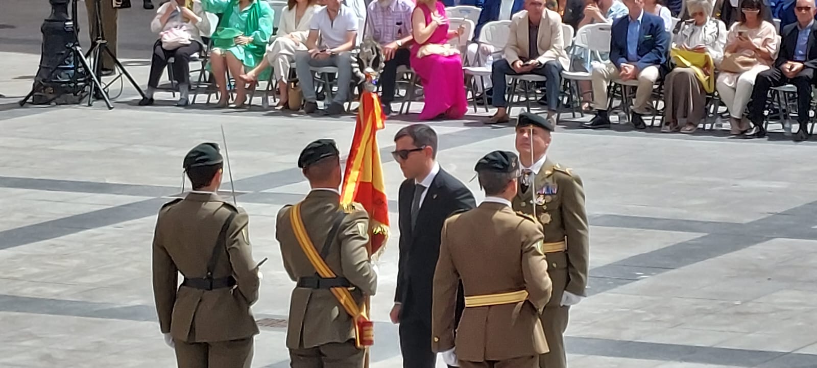 Jura de Bandera Civil en Huesca. Foto Javier García Antón