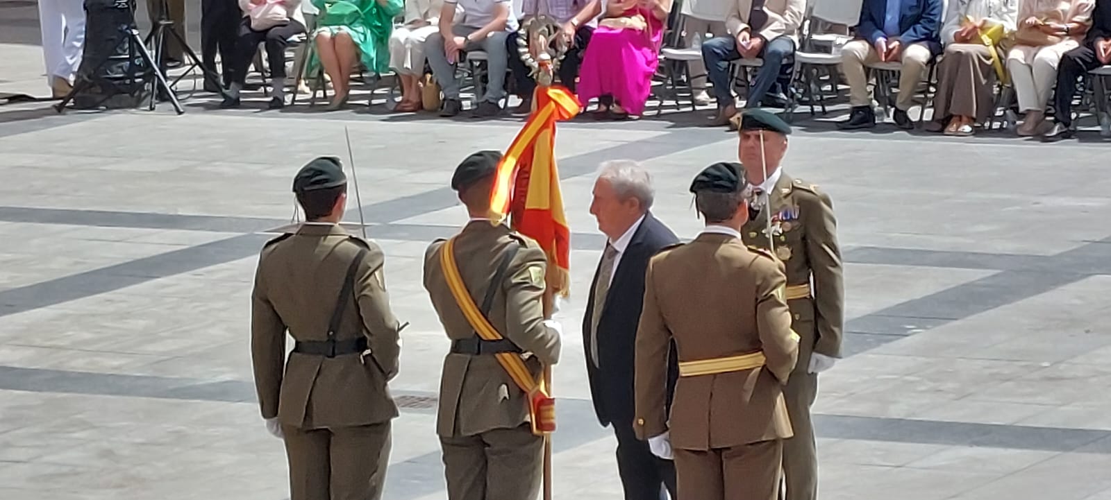 Jura de Bandera Civil en Huesca. Foto Javier García Antón
