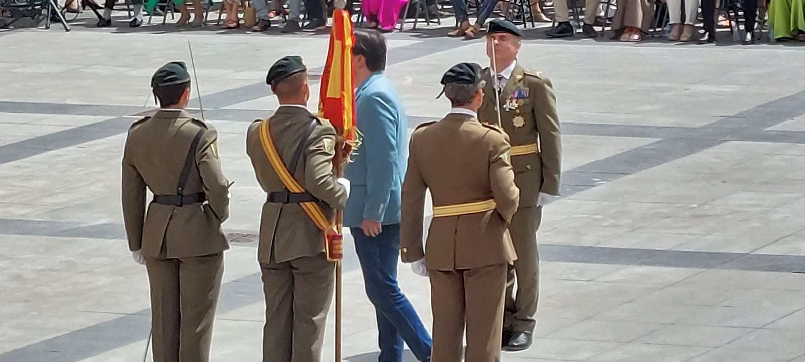 Jura de Bandera Civil en Huesca. Foto Javier García Antón