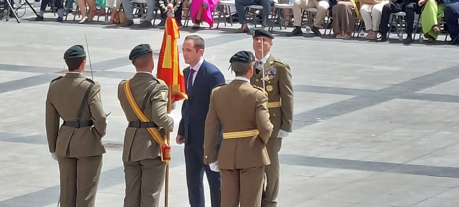 Jura de Bandera Civil en Huesca. Foto Javier García Antón