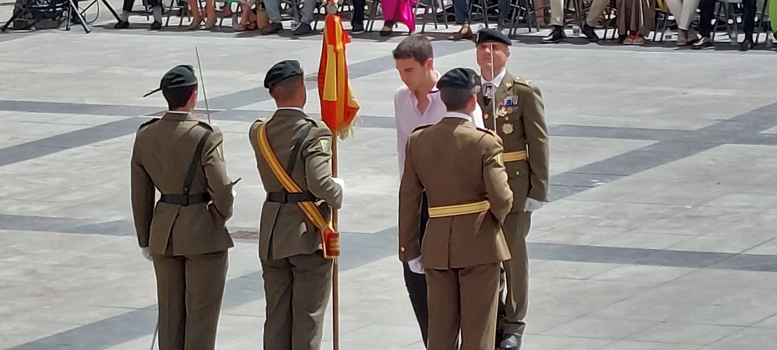 Jura de Bandera Civil en Huesca. Foto Javier García Antón