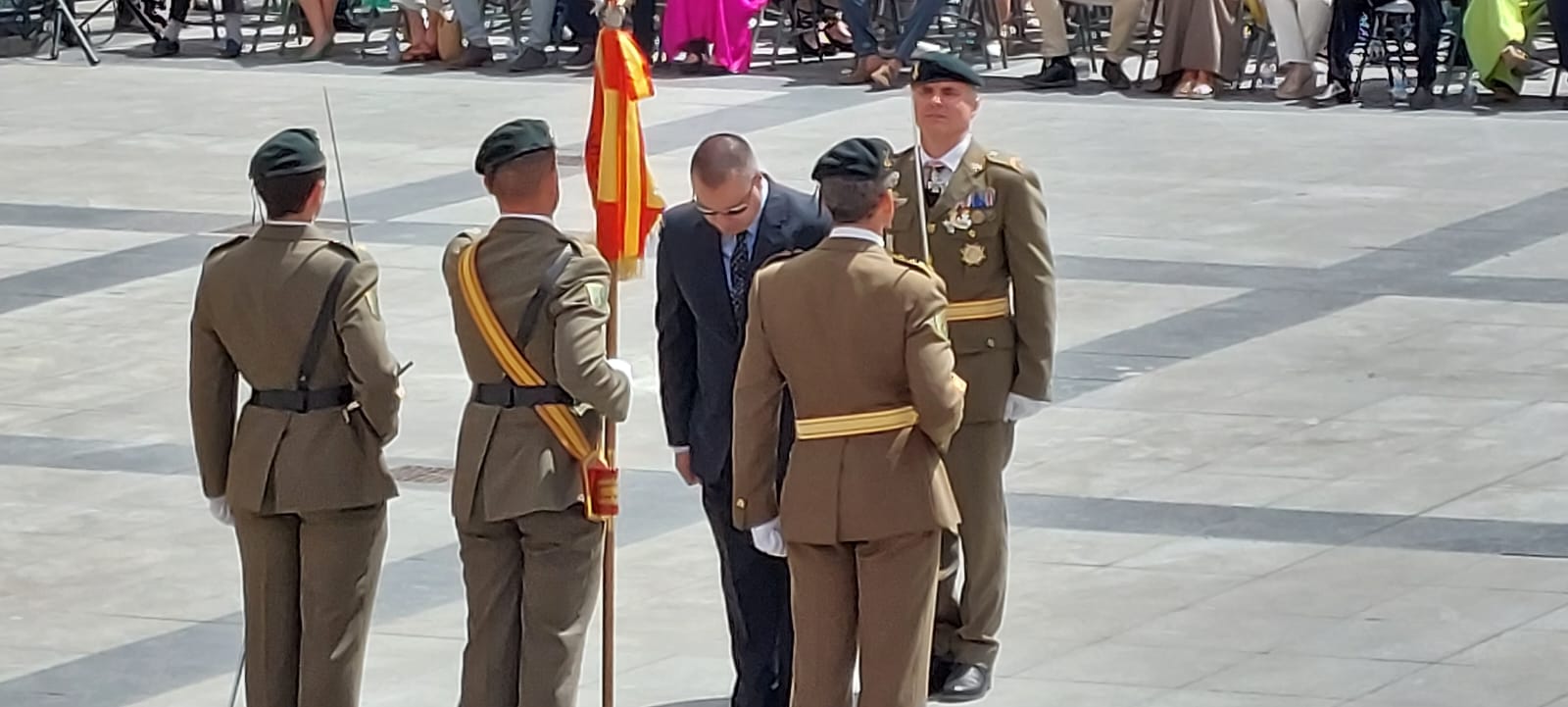 Jura de Bandera Civil en Huesca. Foto Javier García Antón