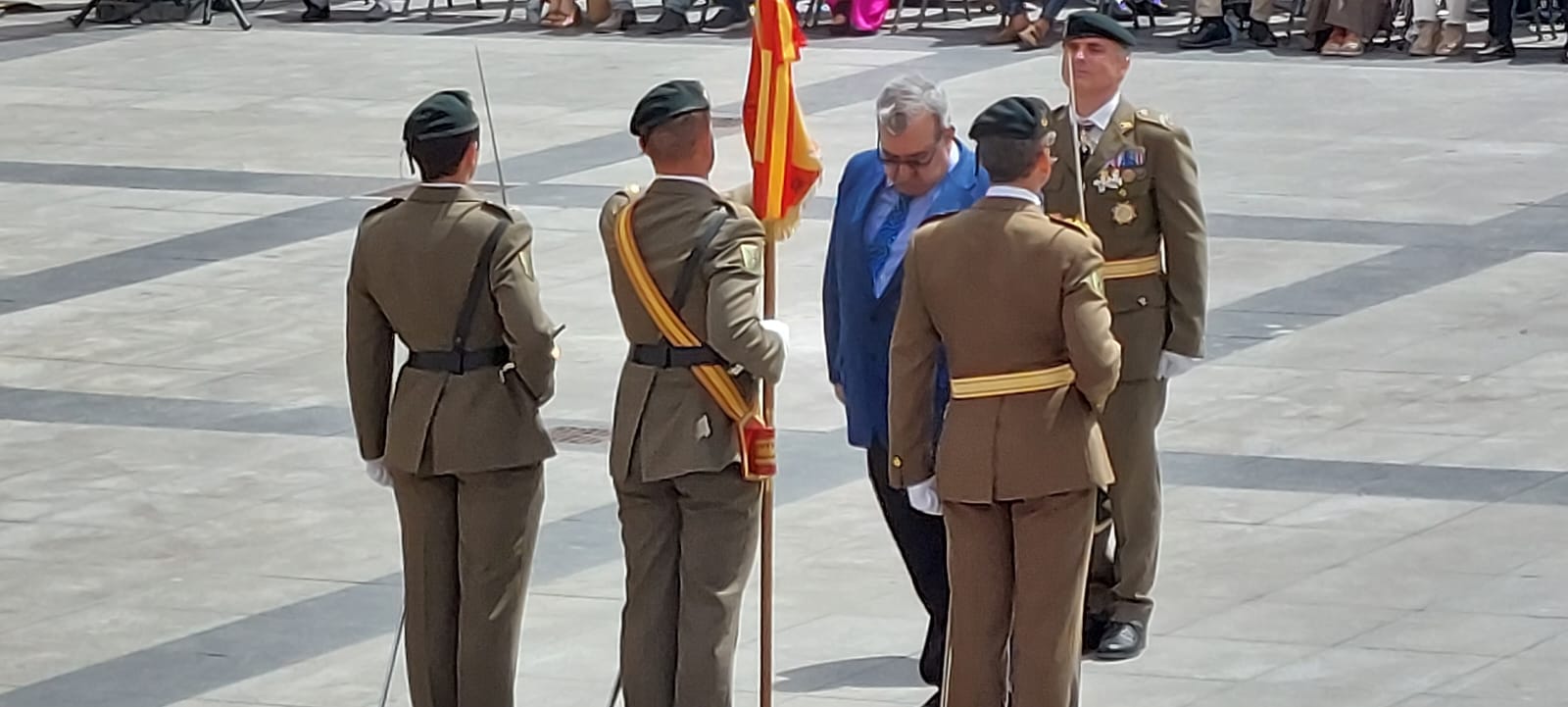 Jura de Bandera Civil en Huesca. Foto Javier García Antón