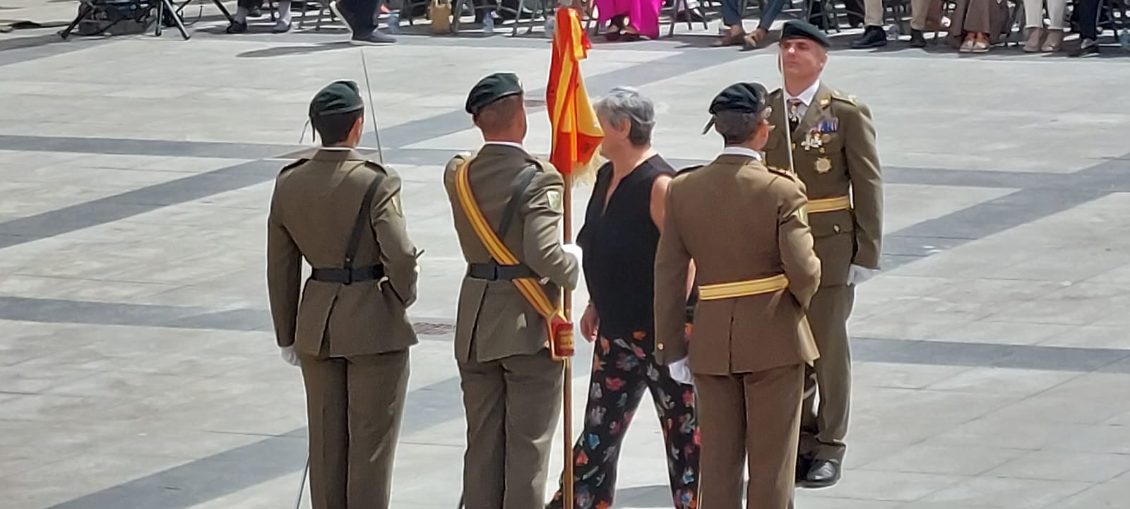 Jura de Bandera Civil en Huesca. Foto Javier García Antón