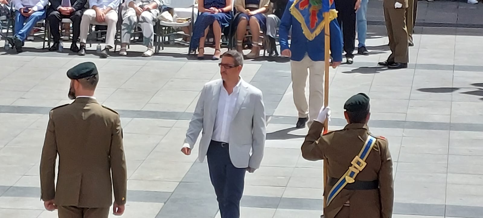 Jura de Bandera Civil en Huesca. Foto Javier García Antón