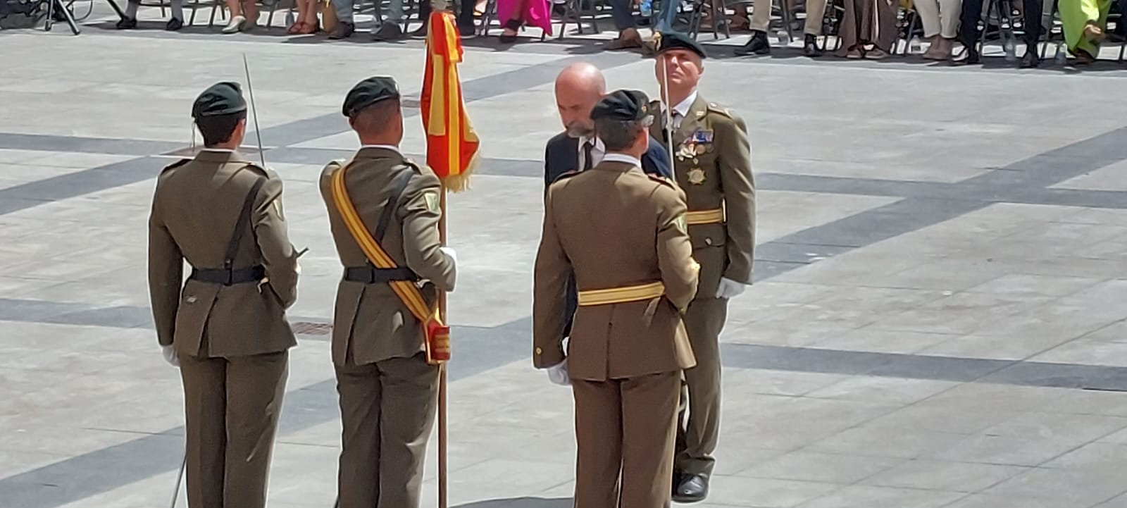 Jura de Bandera Civil en Huesca. Foto Javier García Antón