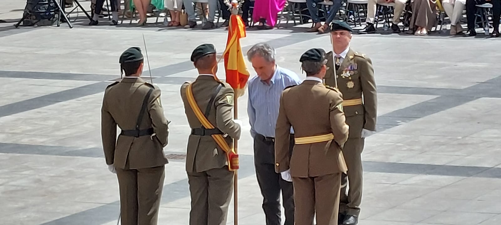 Jura de Bandera Civil en Huesca. Foto Javier García Antón