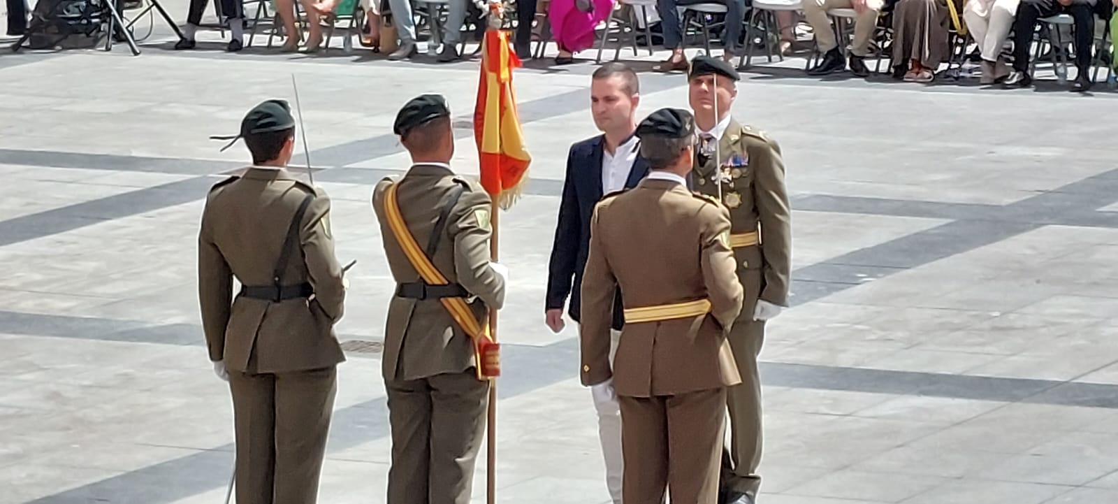 Jura de Bandera Civil en Huesca. Foto Javier García Antón