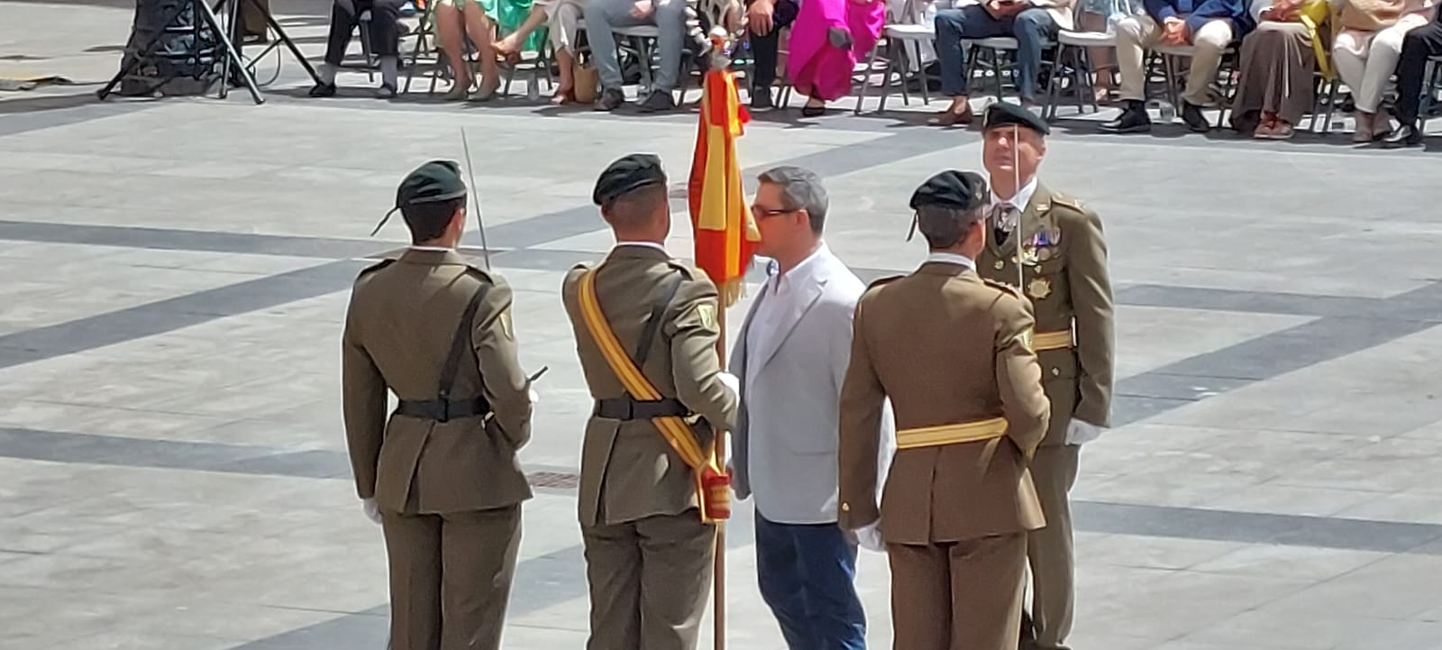 Jura de Bandera Civil en Huesca. Foto Javier García Antón