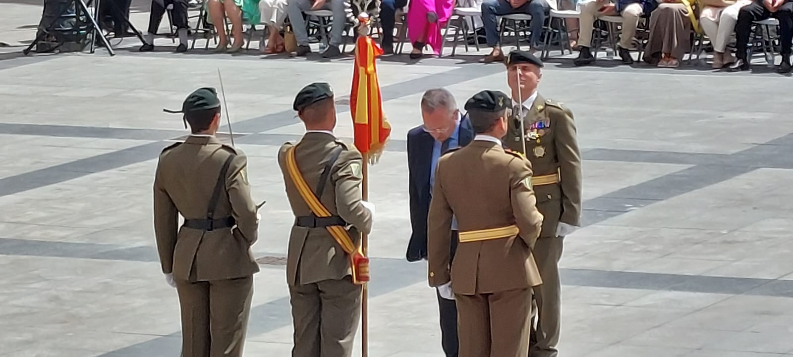 Jura de Bandera Civil en Huesca. Foto Javier García Antón