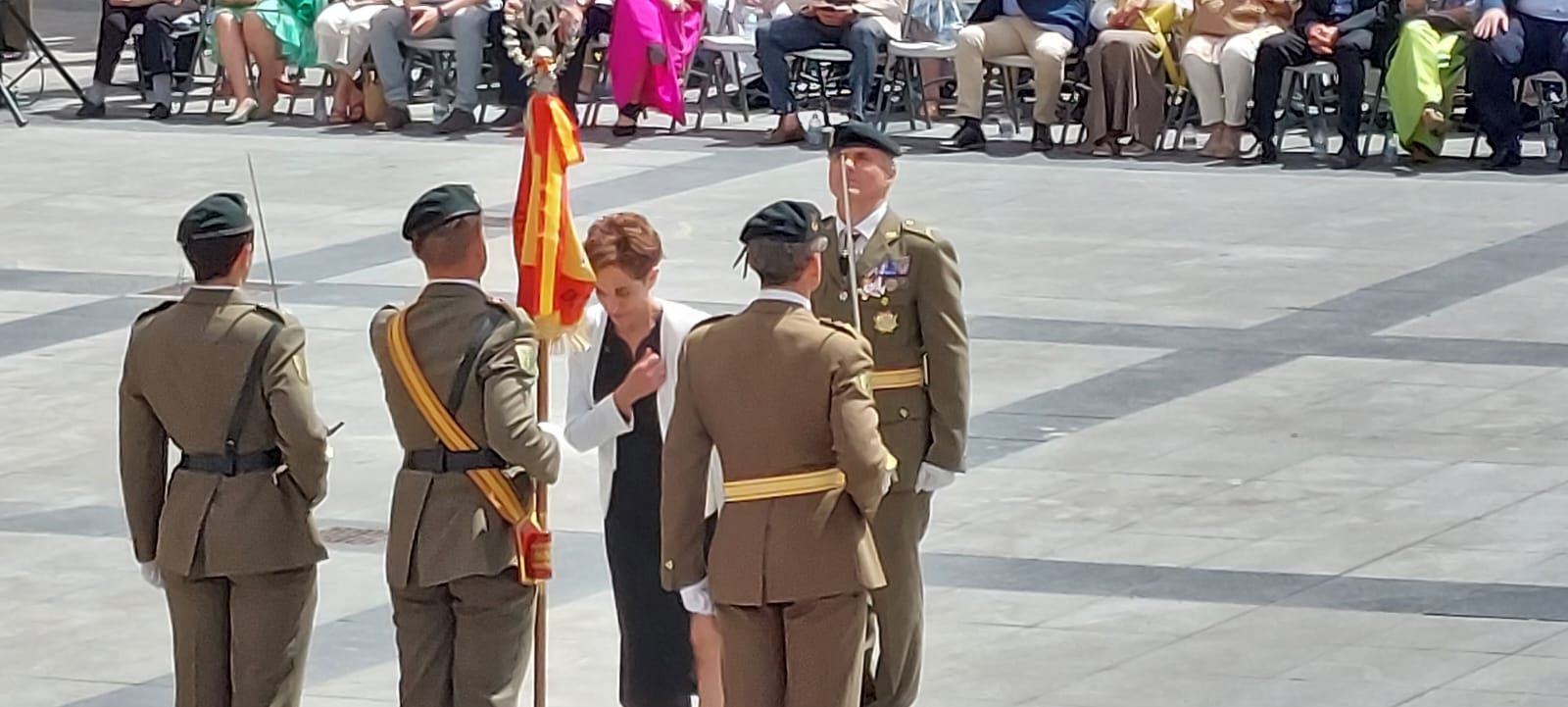 Jura de Bandera Civil en Huesca. Foto Javier García Antón