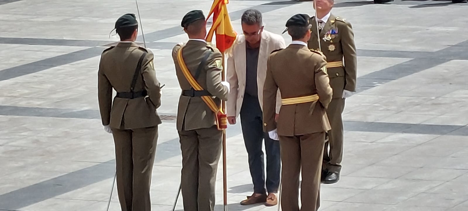 Jura de Bandera Civil en Huesca. Foto Javier García Antón