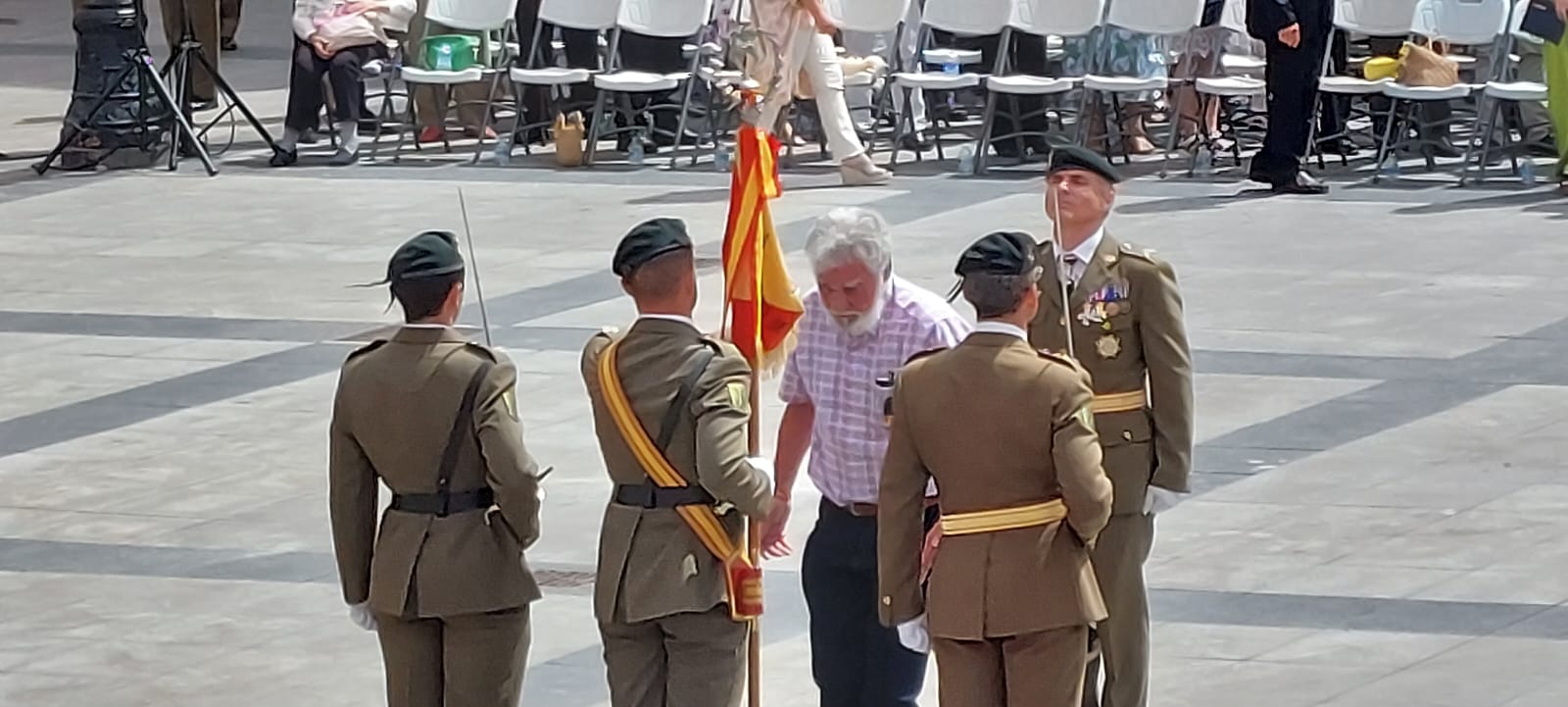 Jura de Bandera Civil en Huesca. Foto Javier García Antón