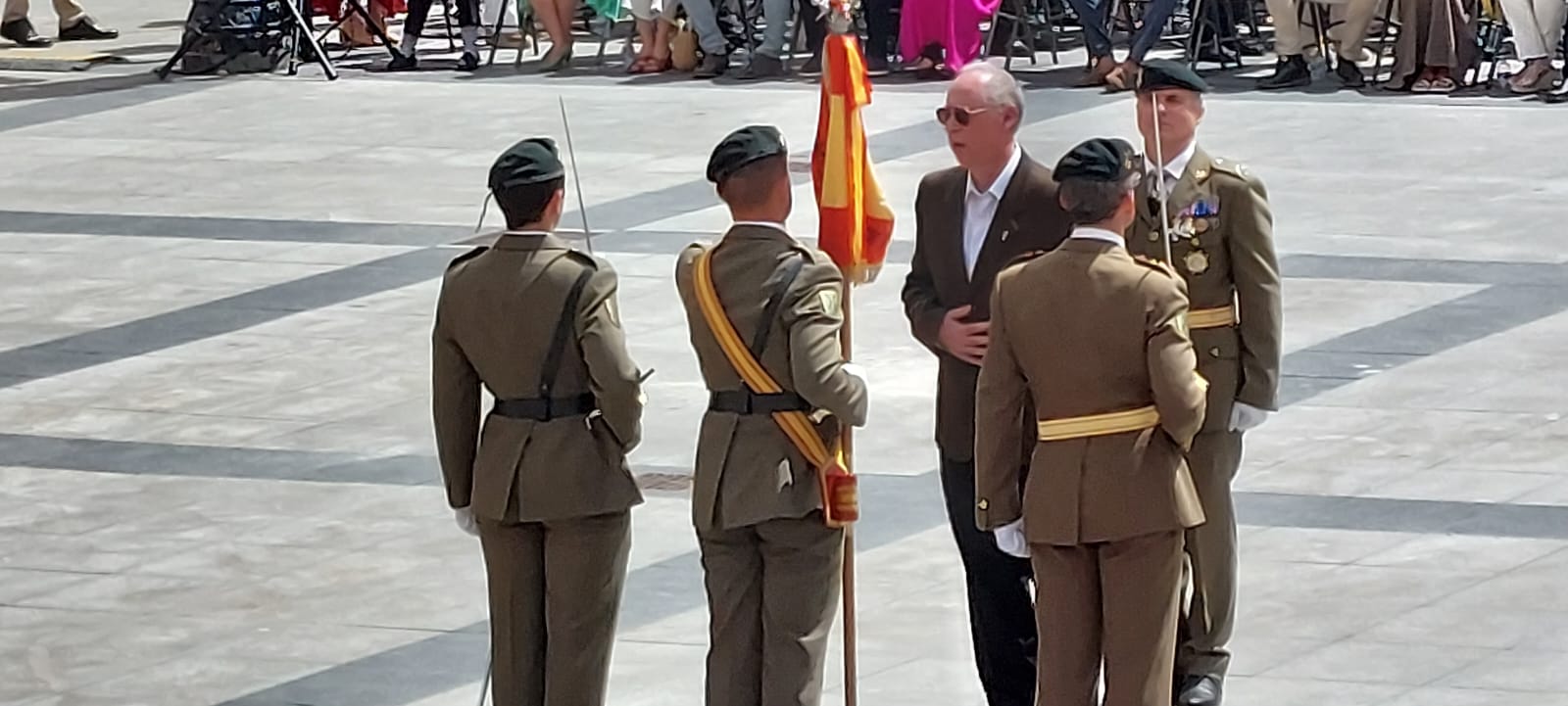 Jura de Bandera Civil en Huesca. Foto Javier García Antón