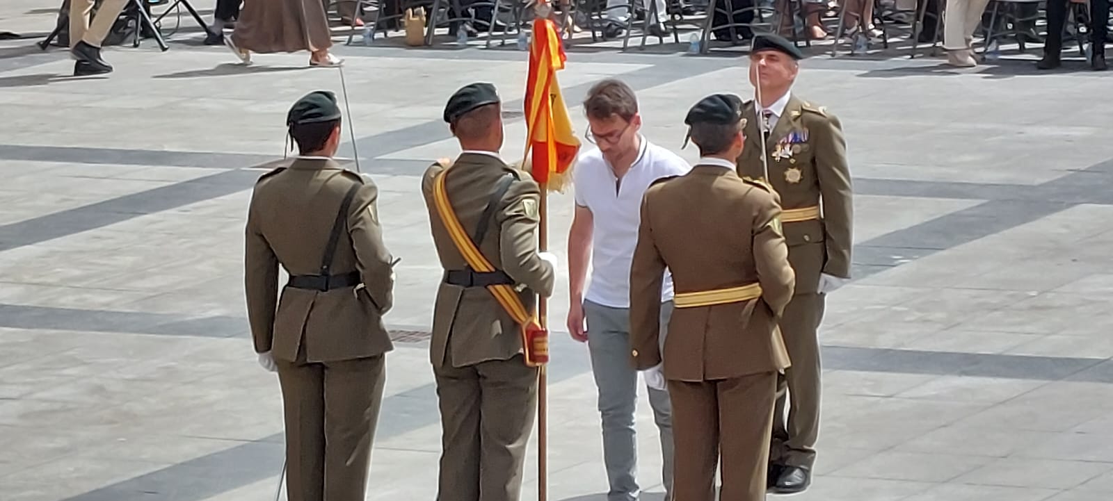 Jura de Bandera Civil en Huesca. Foto Javier García Antón