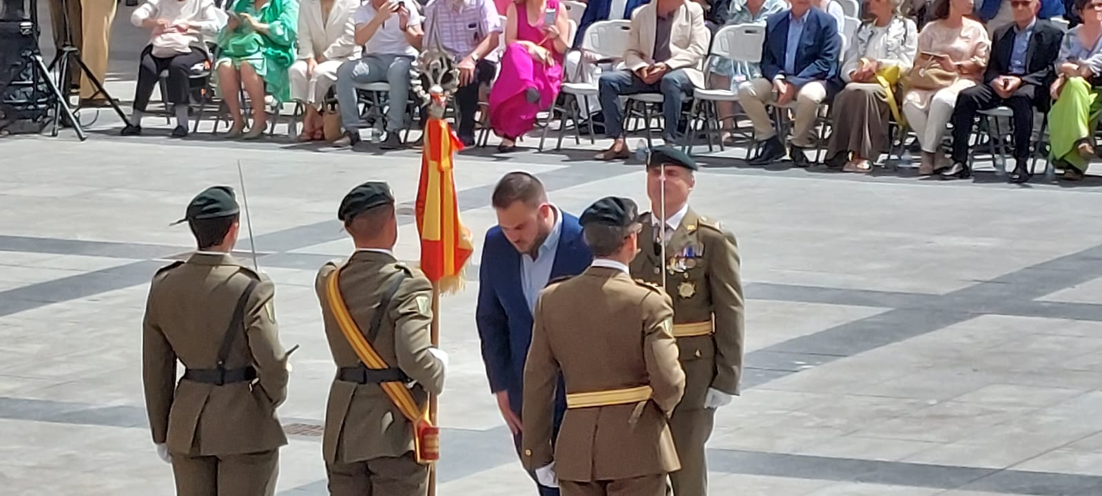 Jura de Bandera Civil en Huesca. Foto Javier García Antón