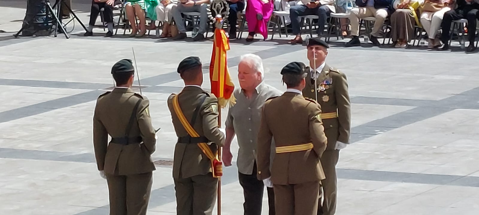 Jura de Bandera Civil en Huesca. Foto Javier García Antón